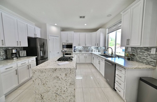 Las Vegas House | Modern home 12 min from strip, Swimming pool , , enclosed yard, backyard oasis