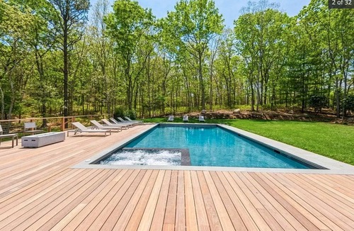 Northwest Harbor House | Modern Retreat - Heated Pool, Jacuzzi, Private Tennis Court, Basketball & Gym