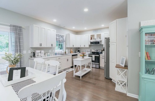 Lake Michigan Beach House | Monroe House - 2 Minute Drive to Lake Michigan ● Pet Friendly ● Beach Access