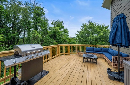 East End - Valley Street House | Mountain City Hideaway - Downtown Asheville Retreat with Game Room, Deck + Grill