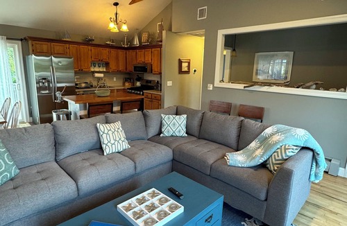 Montauk House | MTK family friendly oasis with private pool and views of Lake Montauk