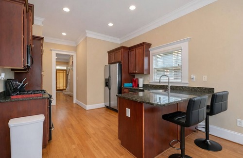 Candler-McAfee House | Near Downtown and Midtown, Quiet Cul-de-sac Decatur Home with Deck & Balcony,