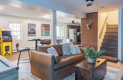 Windham House | NEW LISTING! Heated Pool + Sauna + Hot Tub + Game Room + Jungle Gym + Fire Pit