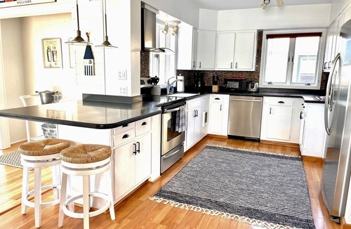Alexandria Bay House | Newly Renovated Waterfront Home with Protected Boat Slip in Alexandria Bay NY.