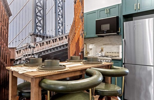 Bedford-Stuyvesant Apartment | NYC 5 Borough Adventure Family Stay + Balcony