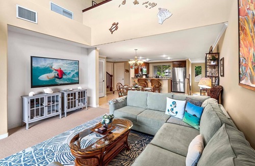 Kamuela Condo | Ocean & Mountain Views - 2BR With Loft, 4 Beds - Relax in Luxury - Vrkcv