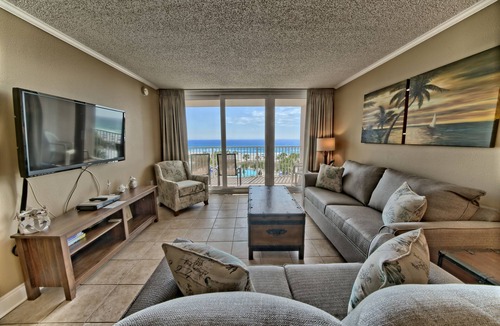 Gulf Lagoon Beach Condo | Oceanfront Dunes B406 + Free Seasonal Beach Loungers