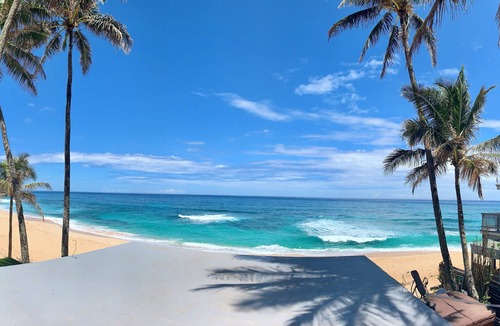 Pupukea Apartment | Oceanfront Flat Sunset Beach Legendary North Shore