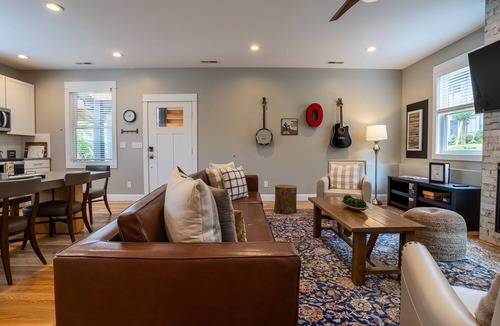 Woodfin Villa | Orange Blossom | Pet Friendly Luxury Asheville Villa with Hot Tub & EV Charger