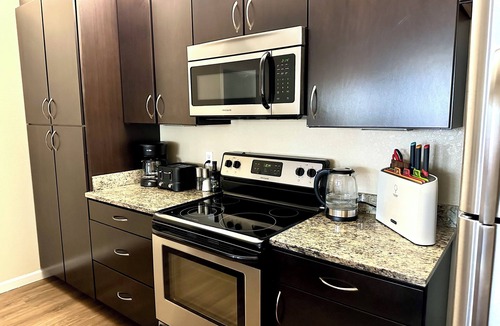 Florida Central Atlantic Coast Apartment | Orlando Bliss Near Disney, Universal parks Two bedroom Apart with full kitchen