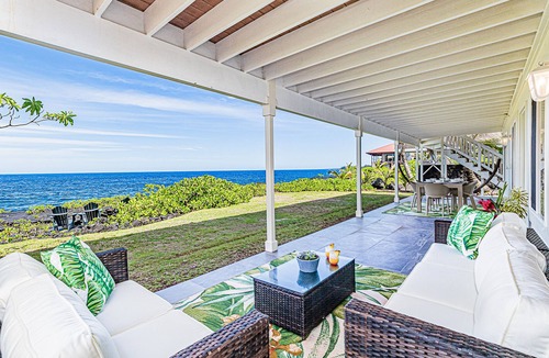 Keaau House | Pele's Paradise- Absolute Oceanfront Paradise with Air Conditioning!