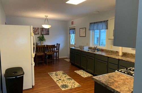 Munising House | Perfect location for a Pictured Rocks adventure. Snowmobiles & trailers welcome.