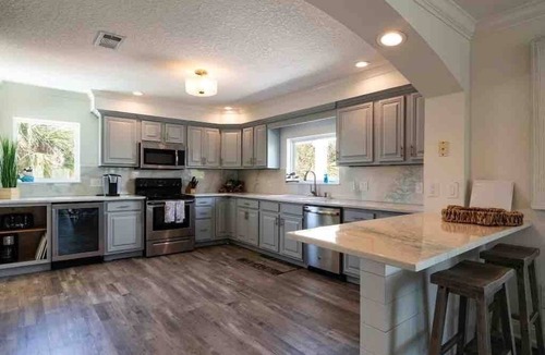 St. Augustine Beach House | Pool, Hot Tub, 50 steps to sand, Pool table