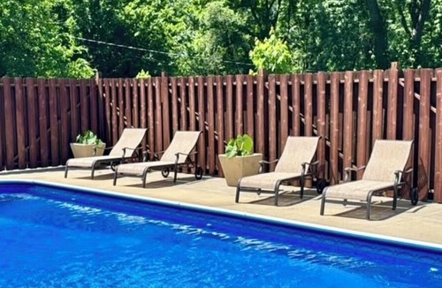 Waldron House | private HEATED pool. Sauna. Fitness. Massage. 5 bedrooms. 3500 sq ft.