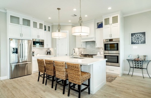 Beachside Village House | Private Home - 2 Living Areas, 4 Decks, Short Walk to Beach, 9 Miles to Downtown