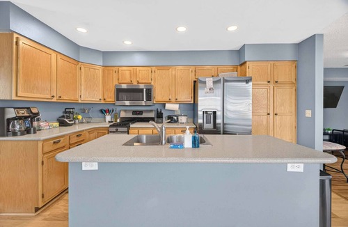 Security-Widefield House | Relaxing 6BR Home with Game Room, Patio, Sleeps 14