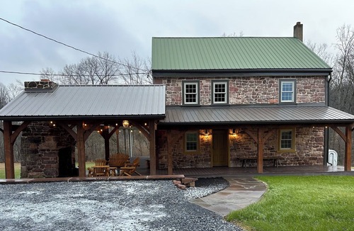 Denver Other | Restored Historic 3-Bedroom Stone Farmhouse north of the quaint town of Denver