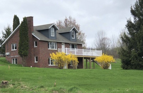 Chautauqua Apartment | Right outside the gates of Chautauqua Institution. Pet friendly!