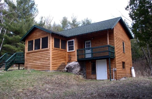 Wilmington Cabin | Rustic Cabin Retreat with Hot Tub and Mountain Views in Wilmington, New York