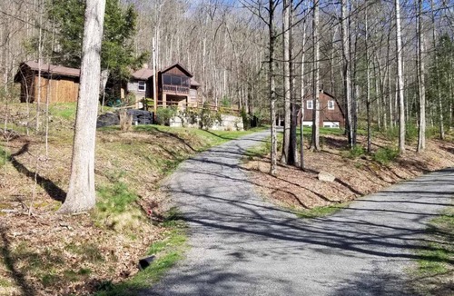 Wellsboro Cabin | Secluded mountain cabin on 42 wooded acres/pond/game room/Pa. Canyon/rail trail
