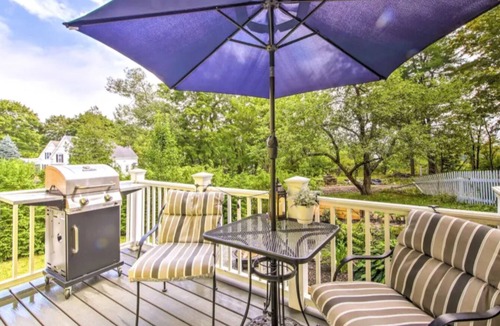 Bath House | "Serene 1 Bedroom with River View, Gardens, and Private Amenities, Near Town"