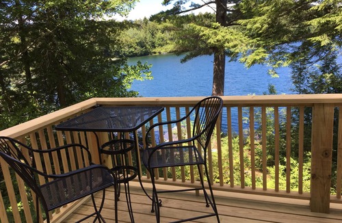 Dedham Cabin | Serene Lakefront Cabin on Beautiful Spring Fed Pond - Close to Acadia and MDI