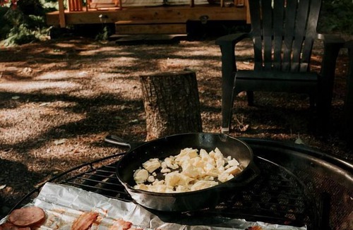 Huntington Mills RV Rental | Serene Safari Tent For a Glamping by Getaway Rickett's Glenn State Park Nestled in the Heart of Huntington Mills, Pennsylvania