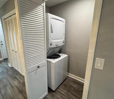 South Beloit Apartment | Spacious 2BR Apt with Balcony and 2 King Beds Sleeps 6