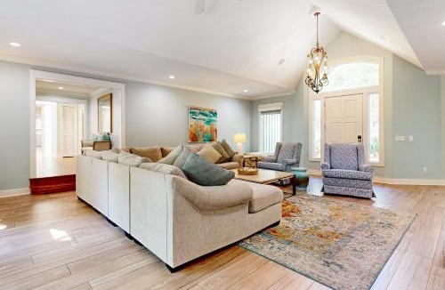 Fernandina Beach House | Spacious home with patio, deck, private outdoor pool, & beach access