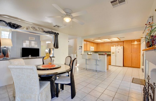 Green Valley North Villa | Spacious villa w/4 bdrms and 3 full bthrms with a L byrd, c patio, 2 car garage