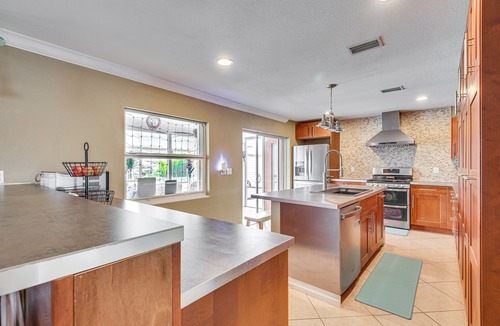 Holiday Cove House | Spacious Waterfront Home in Merritt Island w/Pool