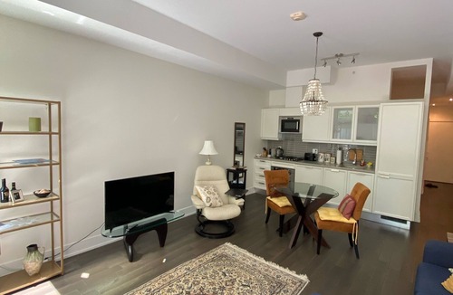 The Beaches Apartment | Steps from the Beach! Beautiful 1 Bedroom Condo w/Spacious Patio