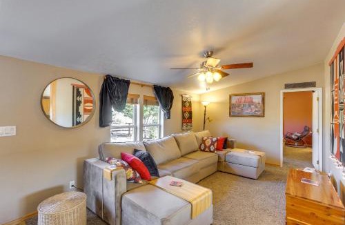 Bluff House | Stunning Views: Quiet Bluff Home Near Hiking!