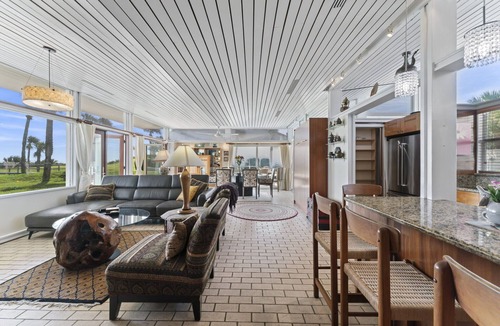 Atlantic Beach Apartment | The Atlantic Wing - Oceanfront in the midcentury modern estate with pool