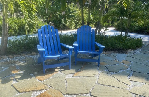 Seminole Apartment | The Blue Room with Saltwater Pool Adult Only No Pets