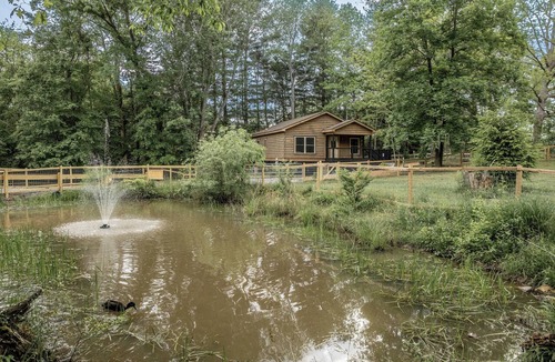 Black Mountain Cabin | The Gertie Cabin w/Hot Tub at Halfback Hollar Farm