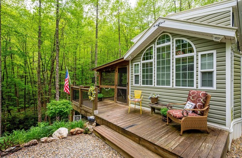 Robbinsville Cabin | The Owl's Perch - Backwoods glamping cabin over amazing creek