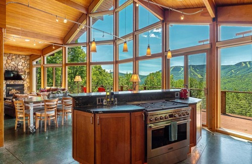 Sunday River Area House | The Ridge House-Modern Chalet! Spectacular Slope Views