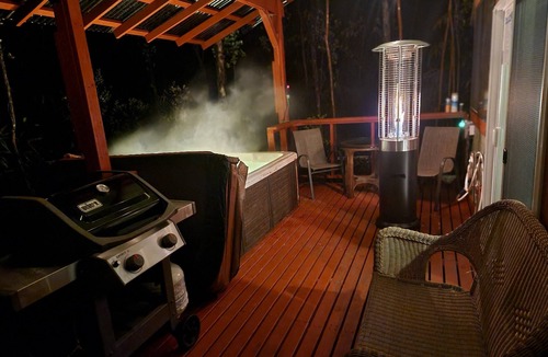 Fern Forest Cabin | tiny home 6 w/private hot tub surrounded by nature near Volcano National Park