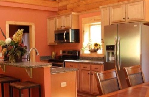 Naples Cabin | True Log Cabin Living At Bristol Mountain - Cabin Culture UNIT C