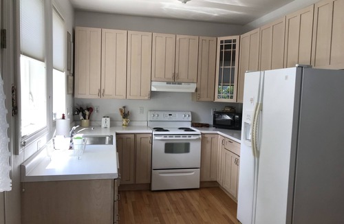 Bar Harbor Condo | Two bedroom on first floor at end of a quiet cul-de-sac in downtown Bar Harbor