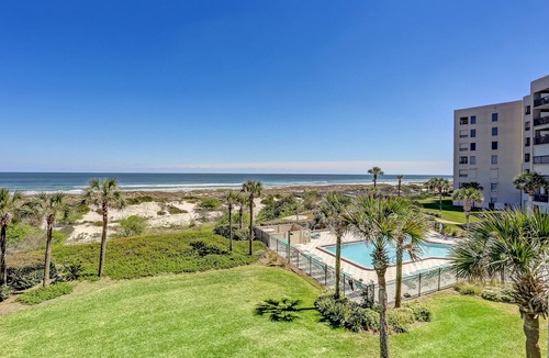 Amelia City Condo | Updated, Oceanfront Condo With Balcony, Wifi & Shared Pool/clay Tennis Courts