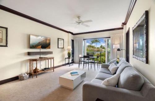 Wailua House | Waipouli G203 Beachfront Resort Pool Slides & AC