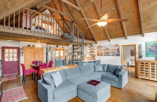 Wolf Laurel House | Walk to Slopes: Mars Hill Resort-Style Mtn Chalet