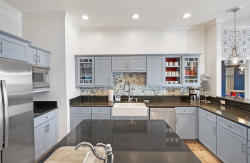Crescent Beach House | Waterfront Home w Patio, Heated Pool, Dock, Beach