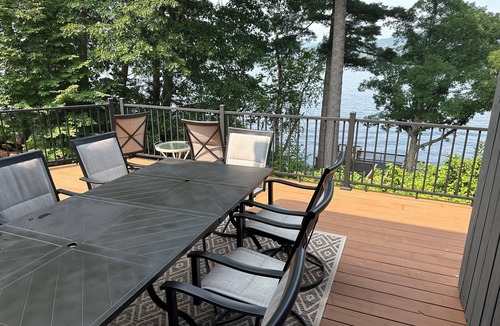 Cleverdale House | Waterfront home with private dock and sundeck that enjoys spectacular sunsets.