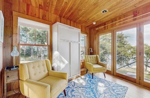 East Boothbay House | Waterfront Paradise with Dock, Big Yard, Sundeck & Epic Bay Views | Dog-Friendly