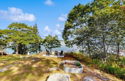 East Boothbay House | Waterfront Paradise with Dock, Big Yard, Sundeck & Epic Bay Views | Dog-Friendly