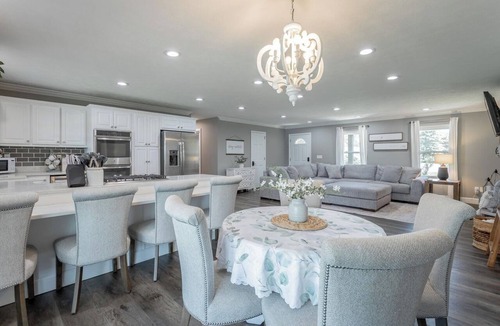 Dayton House | Welcome to Sunset Escape at the Lake! Private Dock, All Seasons Deck and More!