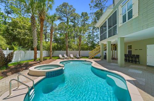 Dune Allen Beach House | Whispering Dunes - Beach Cottage with Private Pool & Golf Cart